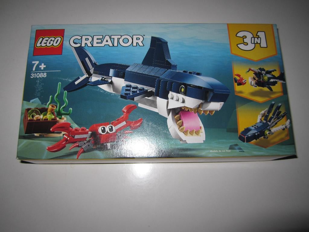 Lego Creator diepzeewezens nr. 31088 * Nieuw *., Ophalen of Verzenden, Nieuw, Complete set, Lego