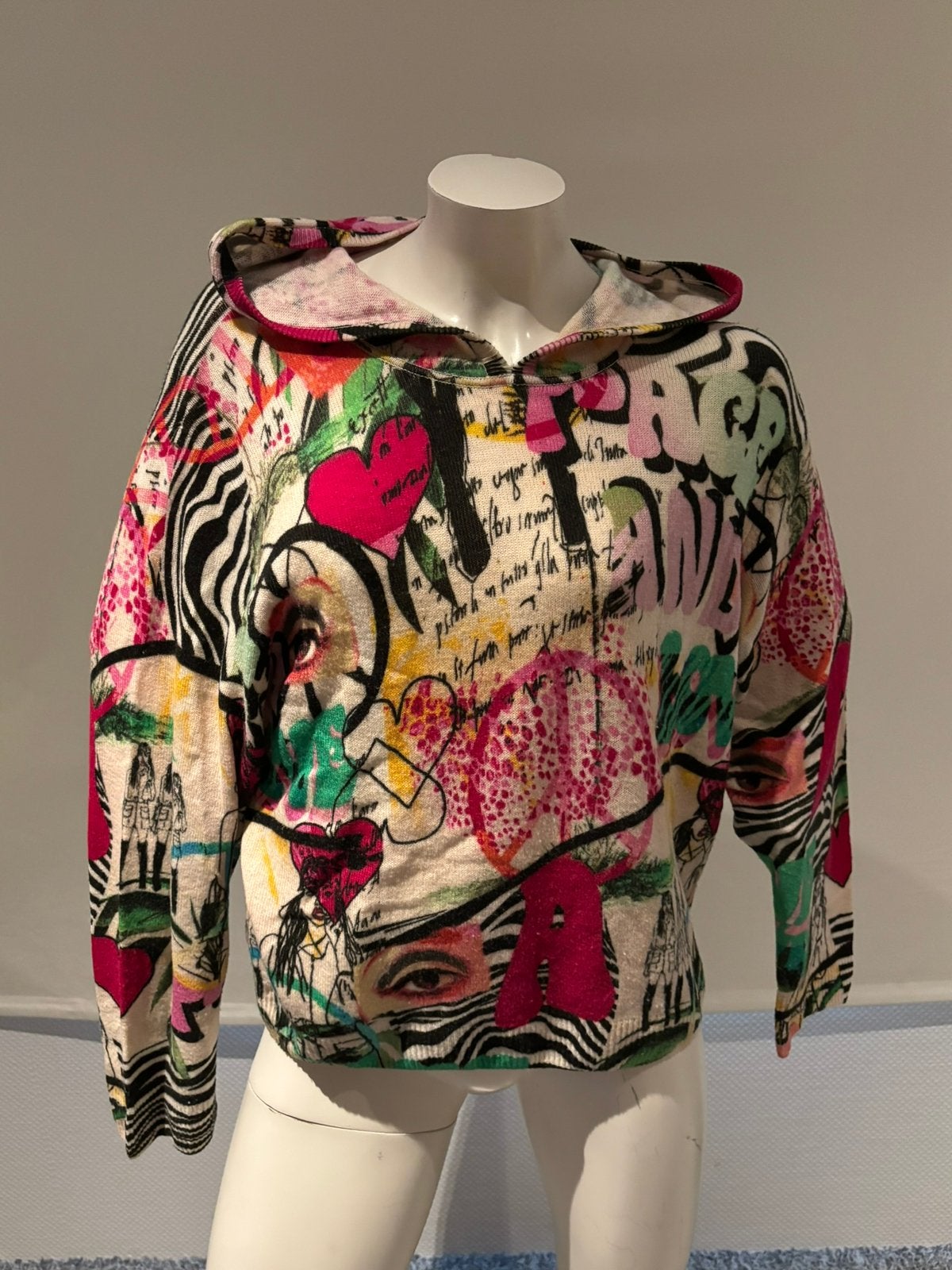 Princess hoodie met leuke kleuren maat 40, Kleding | Dames, Truien en Vesten, Maat 38/40 (M), Meerkleurig, Ophalen of Verzenden