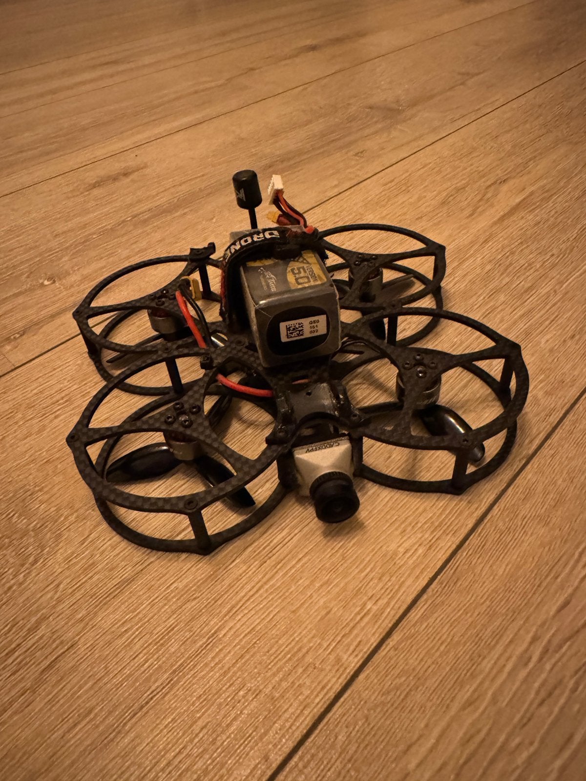 DDG God mode 2,5 inch cinewhoop met Caddx Vista, Audio, Tv en Foto, Gebruikt, Basiskwaliteit, Overige merken, Ophalen of Verzenden
