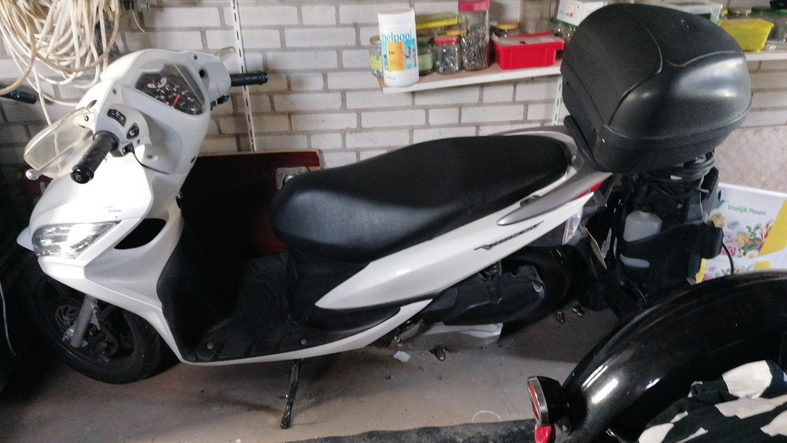 Honda Vision NSC 110 WH Scooter uit 2013 met 9203 km, Ophalen, Gebruikt, Benzine
