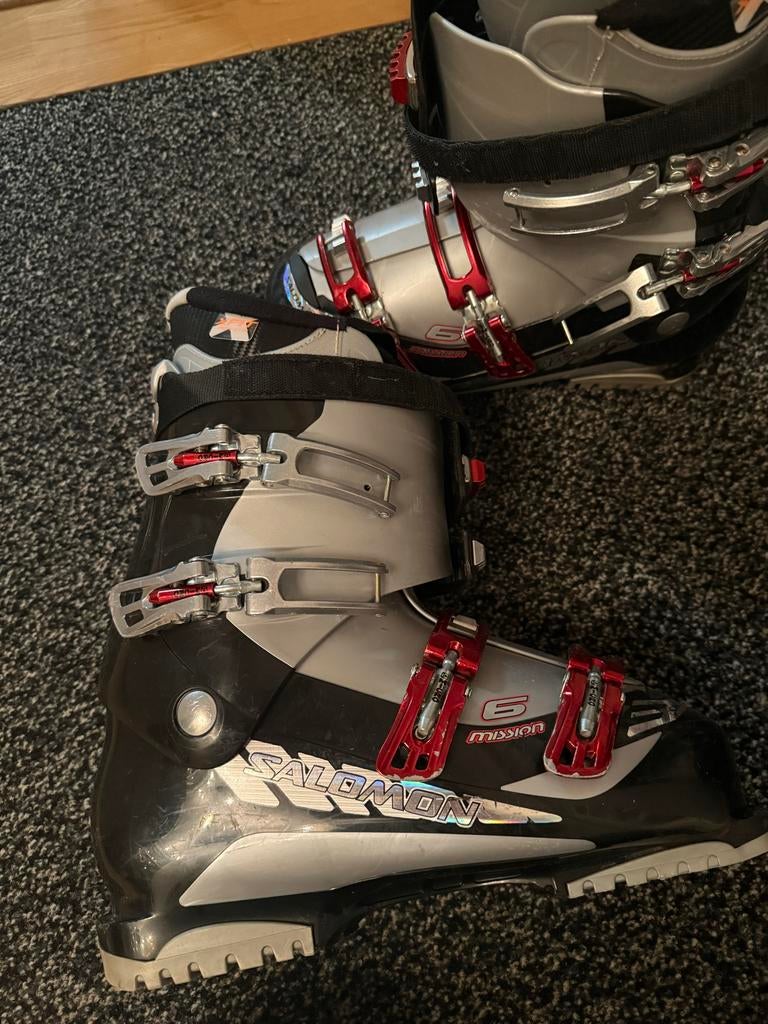 Salomon Mission 6 skischoenen maat 29 / schoenmaat 44, 160 tot 180 cm, Gebruikt, Schoenen, Skiën