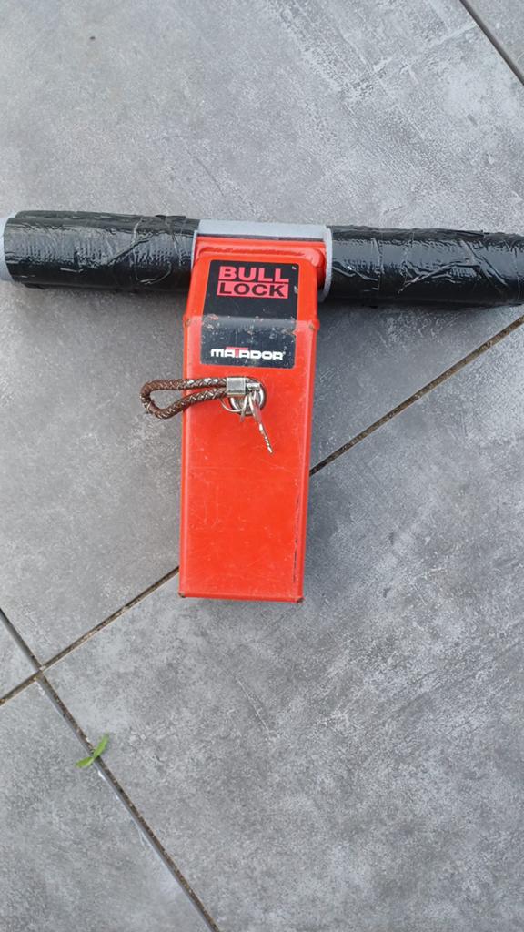 Bull Lock stuurslot / diefstalbeveiliging, Ophalen, Gebruikt