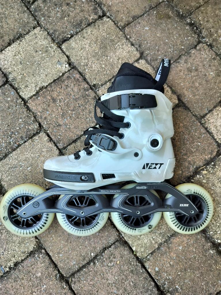 Skeelers Powerslide maat 38 4x110, Ophalen, Gebruikt, Dames, Inline skates 4 wielen