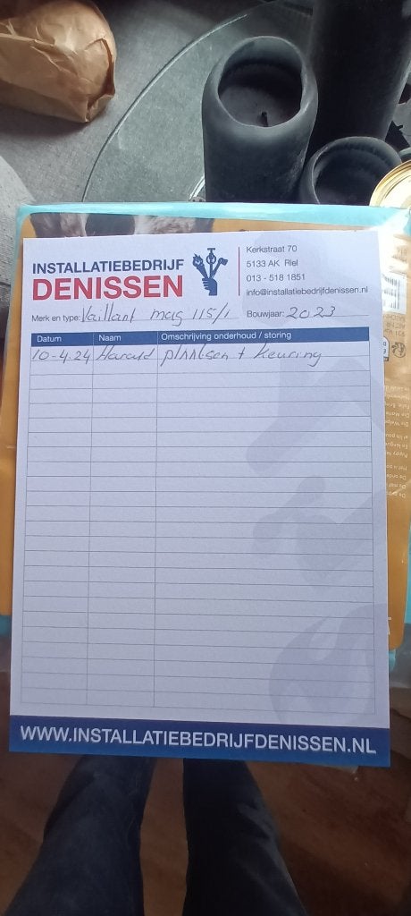 Geiser vaillant 2 jaar oud. Nieuw 3000 euro, Ophalen, 20 tot 100 liter, Aardgas, Geiser