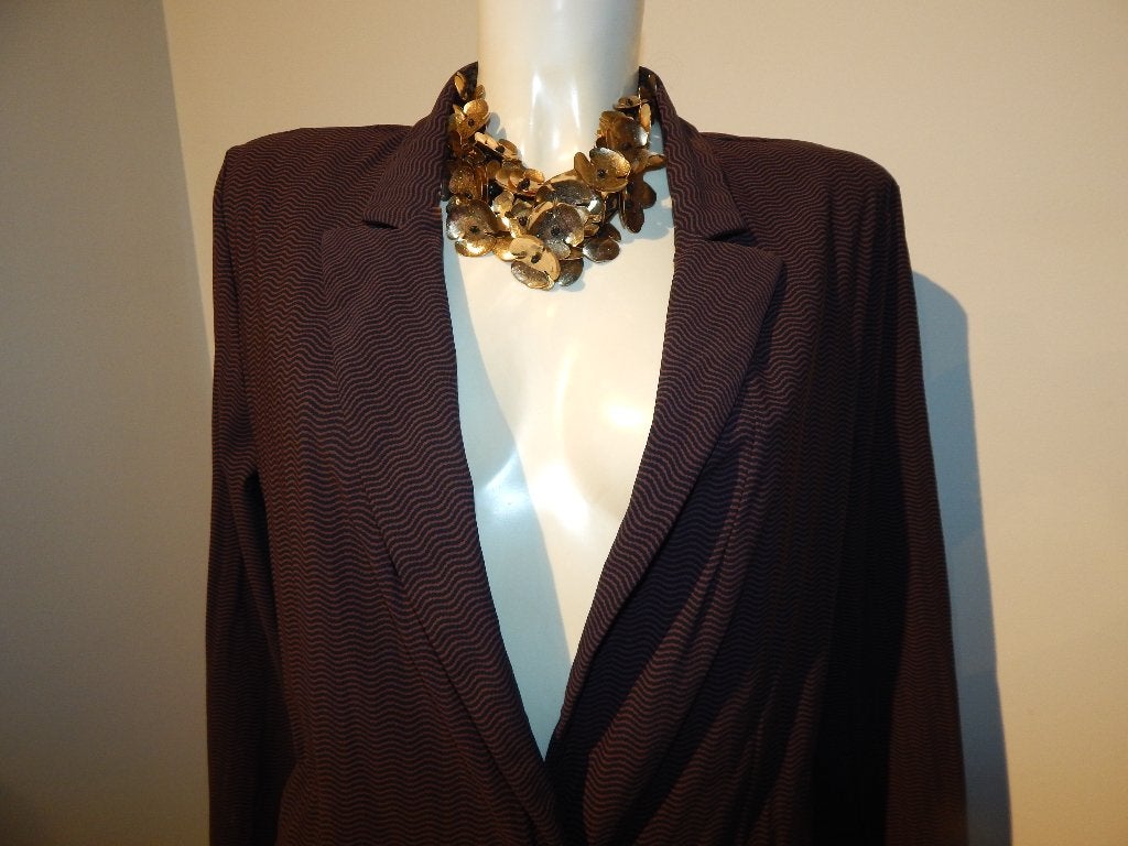 Studio Anneloes mooi najaars jasje blazer in printje mt L, Studio Anneloes, Meerkleurig, Maat 42/44 (L), Ophalen of Verzenden
