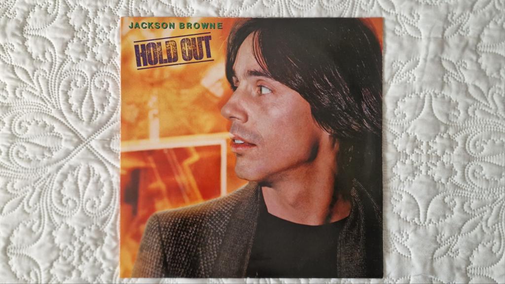 LP Jackson Browne "Hold Out", Cd's en Dvd's, Vinyl | Rock, Ophalen of Verzenden, Gebruikt, 12 inch, Poprock