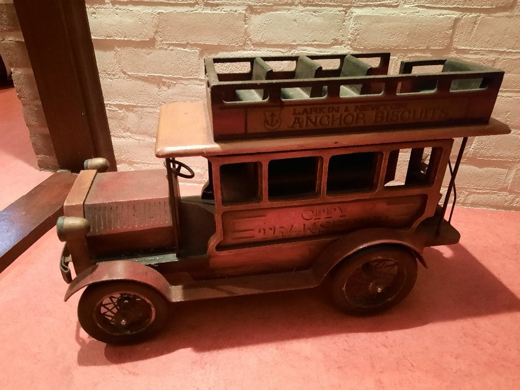 Houten auto, Ophalen, Hout, Gebruikt, Meerkleurig