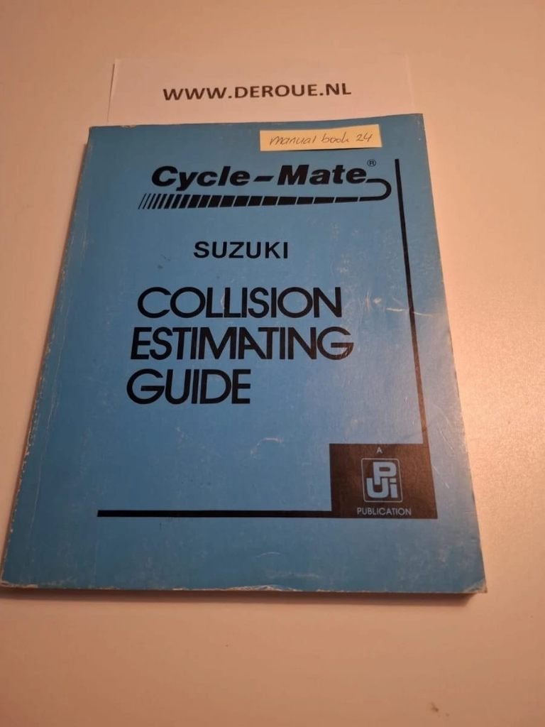 MANUAL BOOK 24 CYCLE-MATE GUIDE SUZUKI, Boeken, Ophalen of Verzenden, Gelezen, Onbekend, Merk of Model