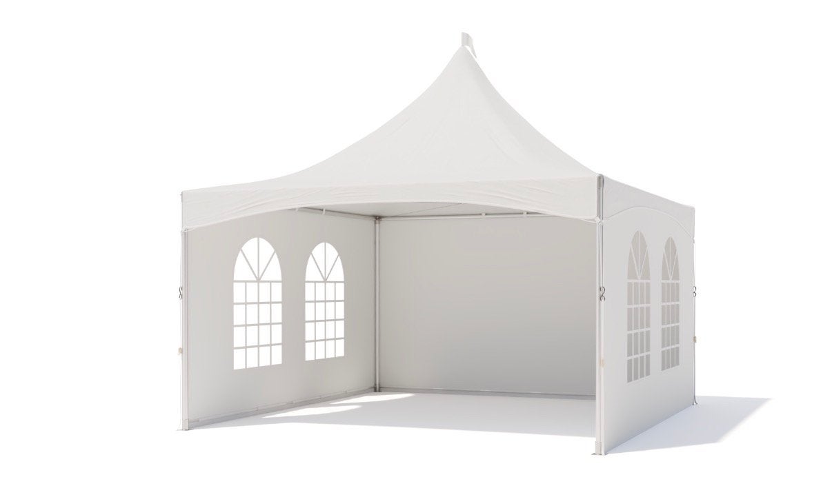TE KOOP: Bonbo Pagode Keder Tent 4x4m – Als Nieuw!, Ophalen, Partytent, Nieuw, Minder dan 5 meter