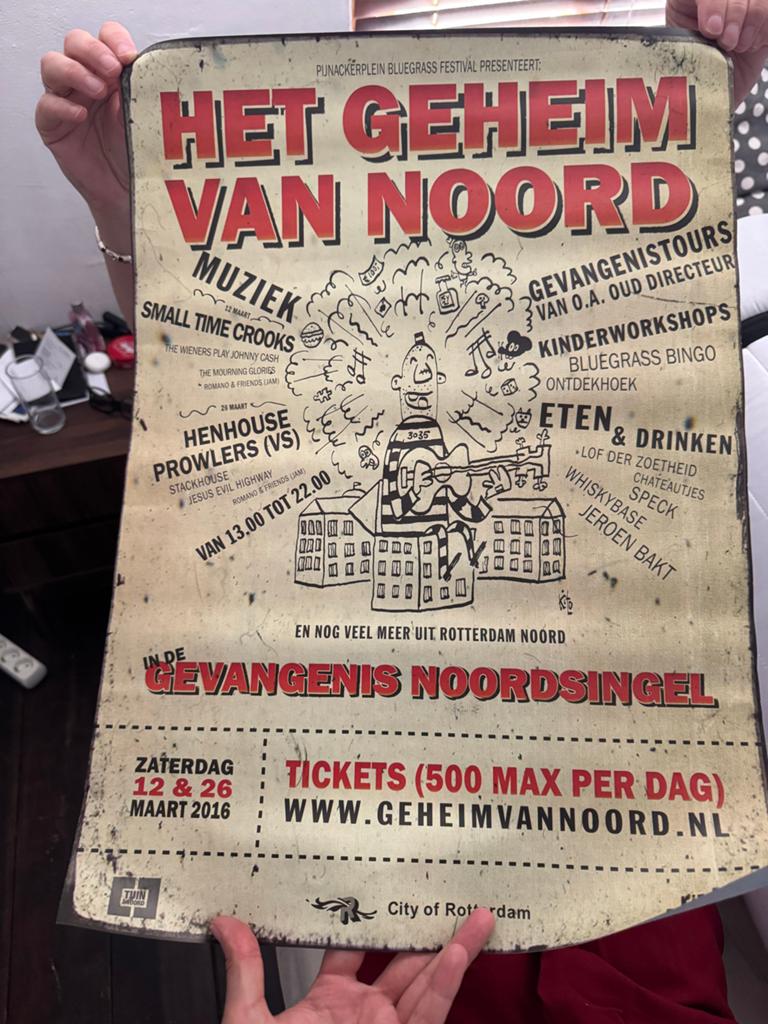 Unieke Poster 'Het Geheim van Noord' - 2016, Ophalen of Verzenden