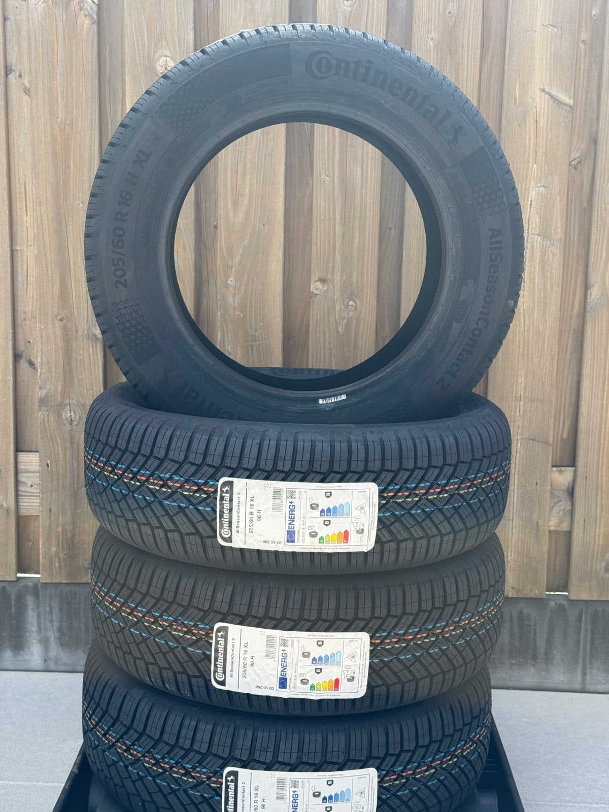 NIEUW! 205/60 R16 96H XL CONTINENTAL ALLSEASONCONTACT 2, Ophalen, 16 inch, Nieuw, 205 mm