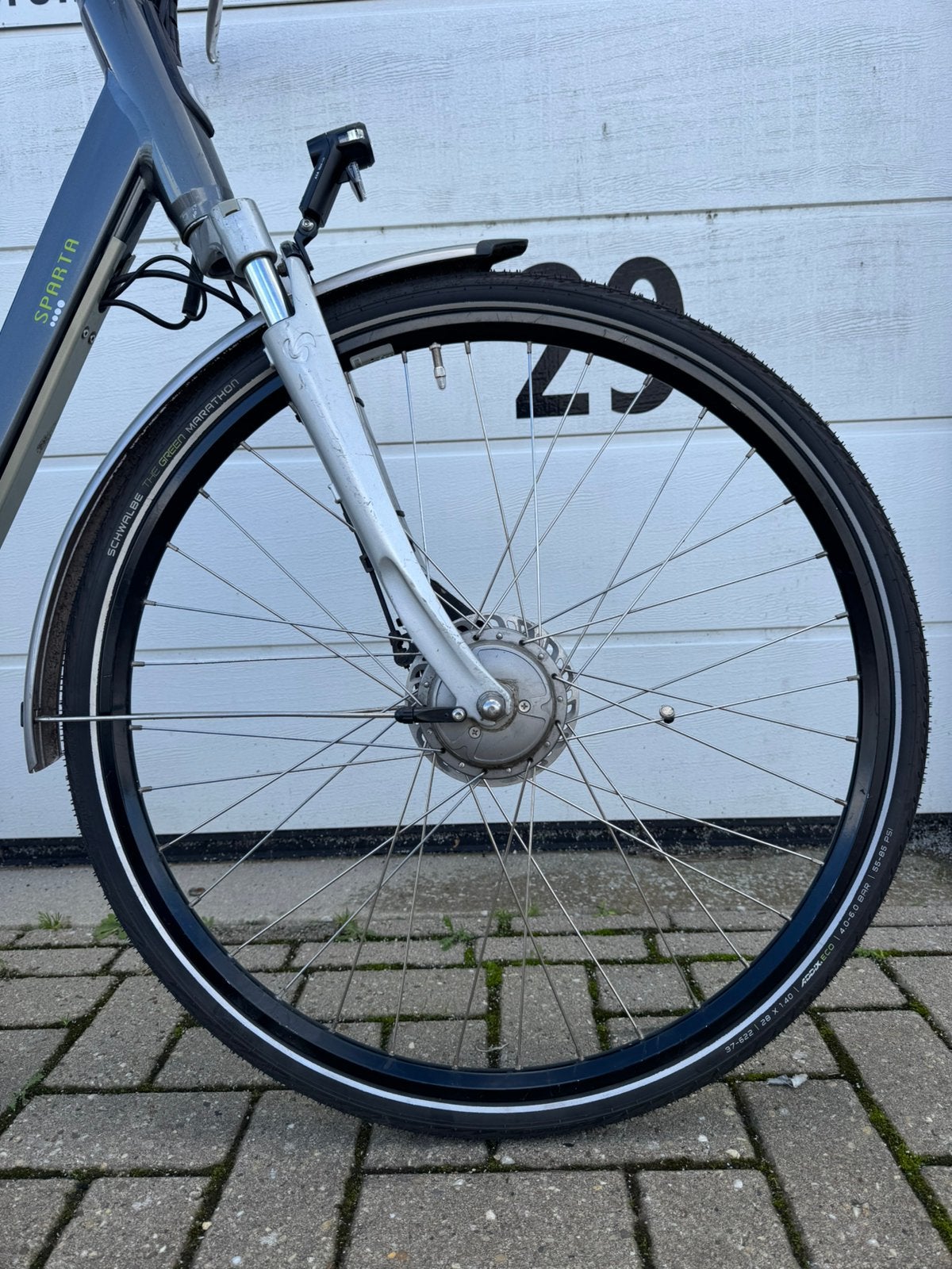 Sparta luxe C2 elektrische damesfiets XL 61 cm (nieuwe accu), Ophalen of Verzenden, Zo goed als nieuw