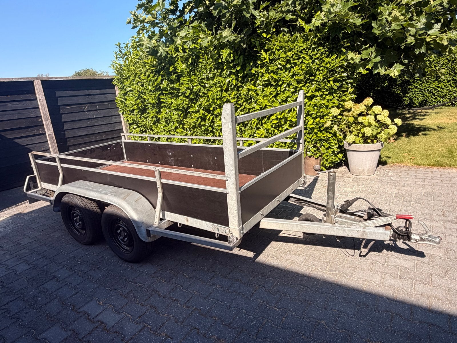 Zo goed als nieuw! Atec tandemasser aanhanger, Auto diversen, Ophalen, Zo goed als nieuw