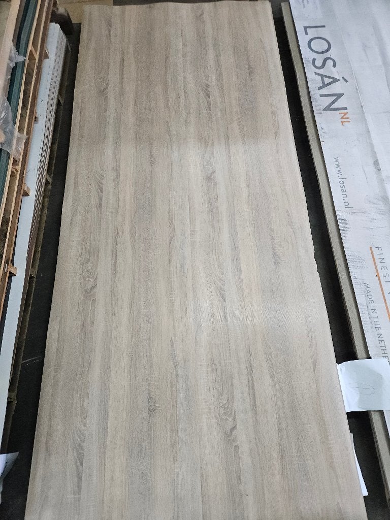 Duropal R20128 HPL platen licht eiken 307x131cm ( 441 ), Ophalen, Gebruikt, Nb, Nb