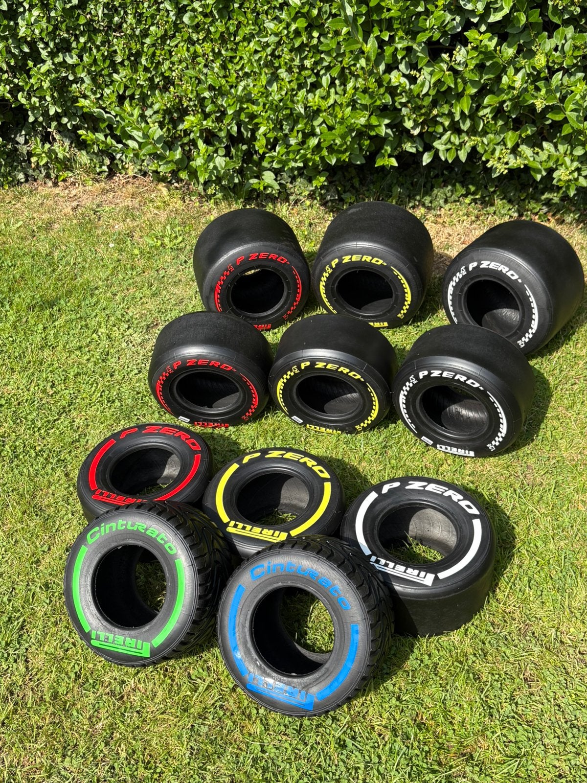 Diverse F1 deco banden 26cm doorsnede, Verzamelen, Ophalen of Verzenden, Nieuw, Formule 1