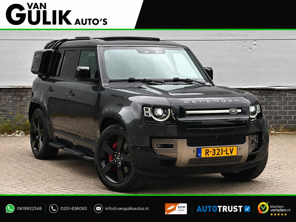 Land Rover Defender 110 2.0 P400e 110 X, Auto's, Land Rover, Gebruikt, 15 kWh, 3000 kg, Hybride Elektrisch/Benzine