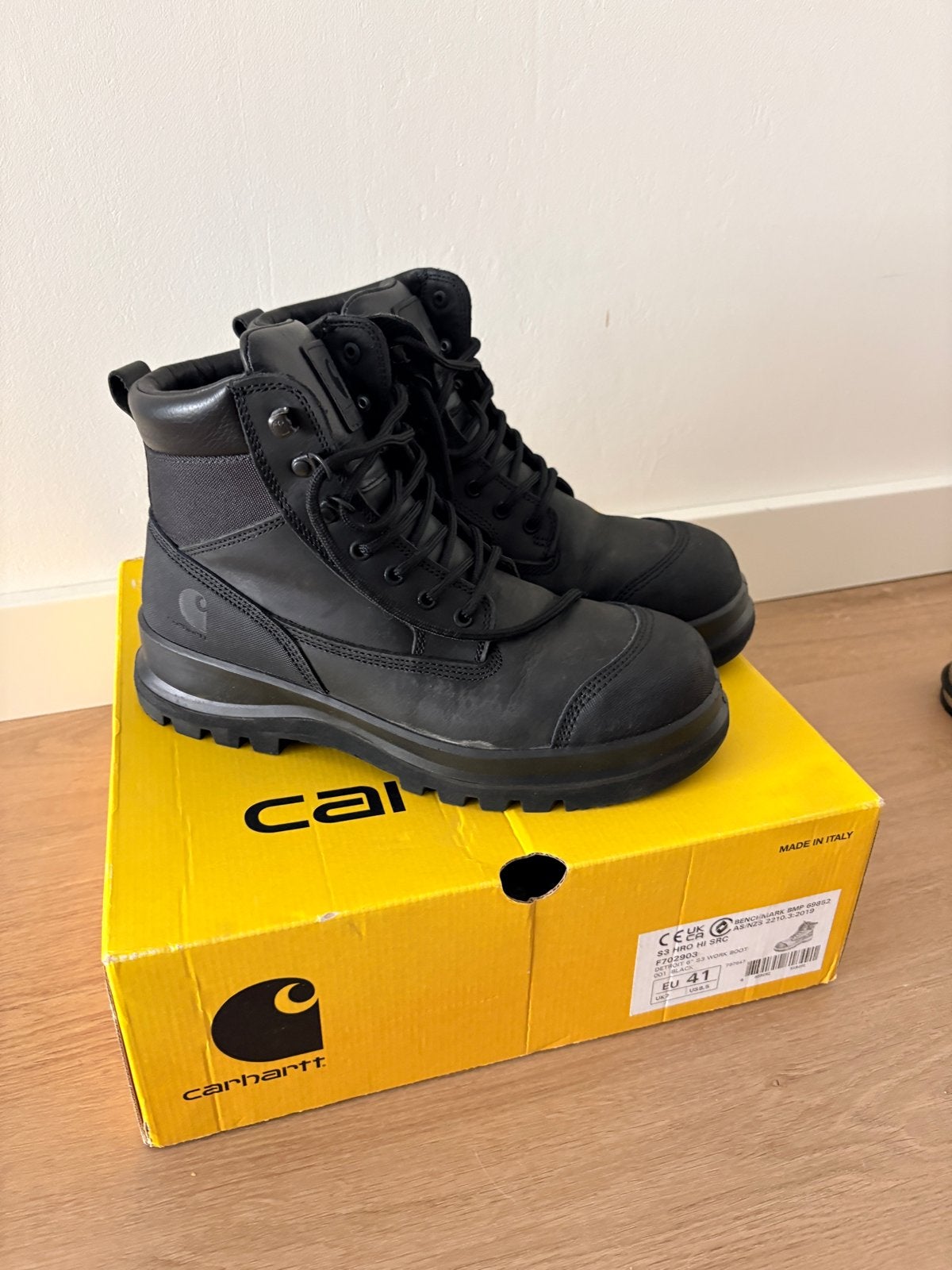 Carhartt Werkschoenen - Maat 41 - Zwart, Ophalen, Nieuw, Zwart, Boots