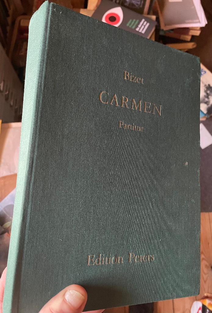 Carmen. Oper in 4 Akten. Partitur - Georges Bizet, Gebruikt, Klassiek, Overige soorten, Ophalen of Verzenden
