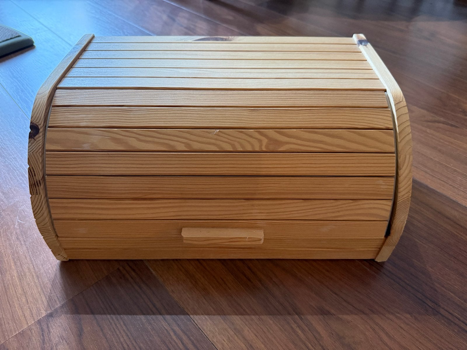 IKEA Broodtrommel (GRATIS 1fles 3L zonnebloemolie voor koken, Gebruikt, Hout, IKEA, Broodtrommel