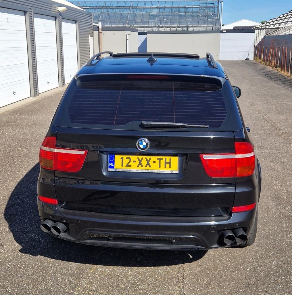 BMW X5 3.0 SI AUT 2007 Zwart youngtimer!!, Auto's, BMW, 272 pk, 129 €/maand, SUV of Terreinwagen, Onderhoudsboekje