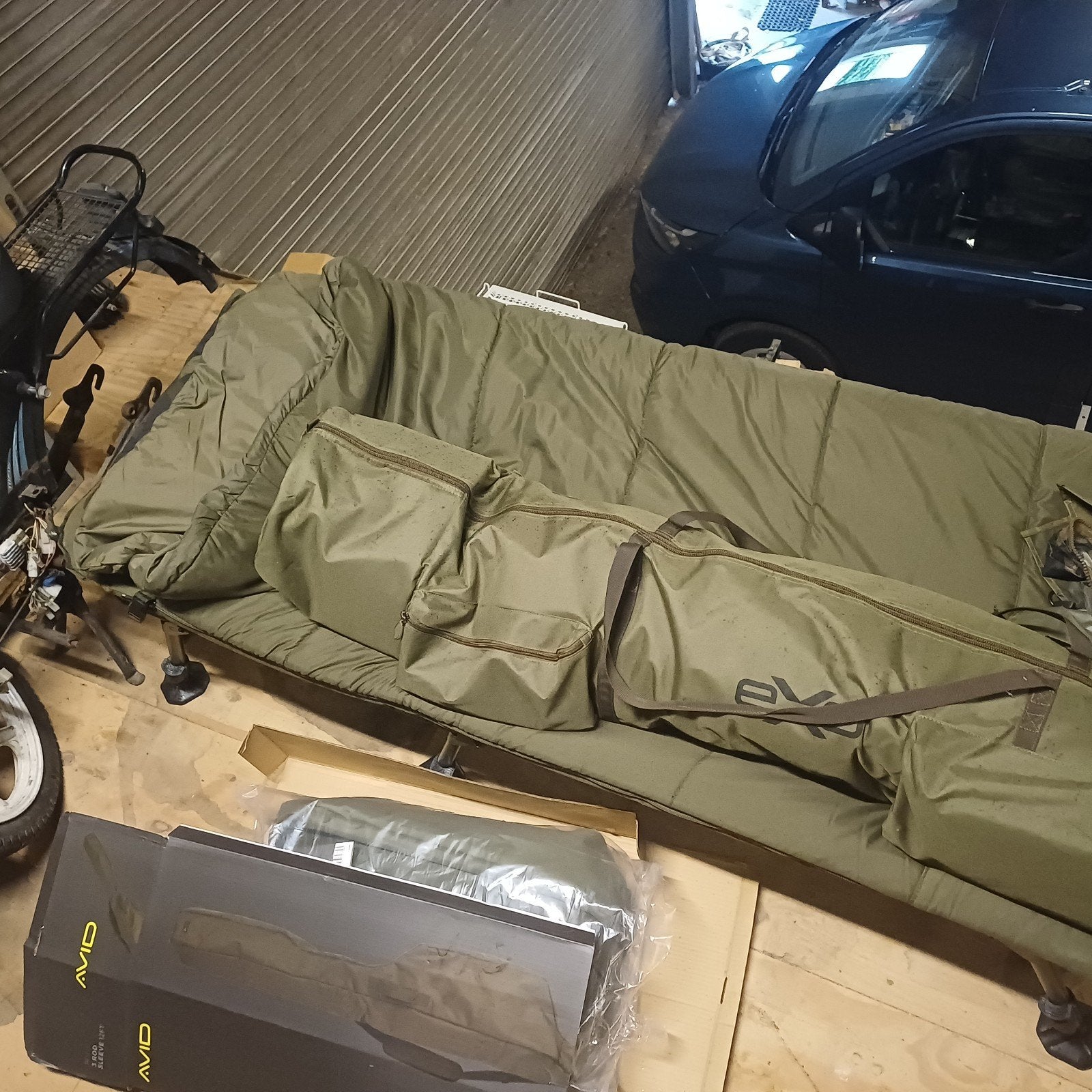 Complete Avid Carp set karpervissen., Ophalen, Nieuw, Complete set