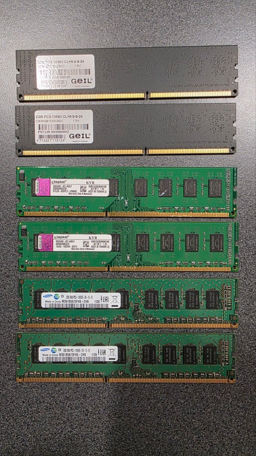 DDR3 geheugen, Computers en Software, Gebruikt, DDR3, Ophalen of Verzenden, Desktop
