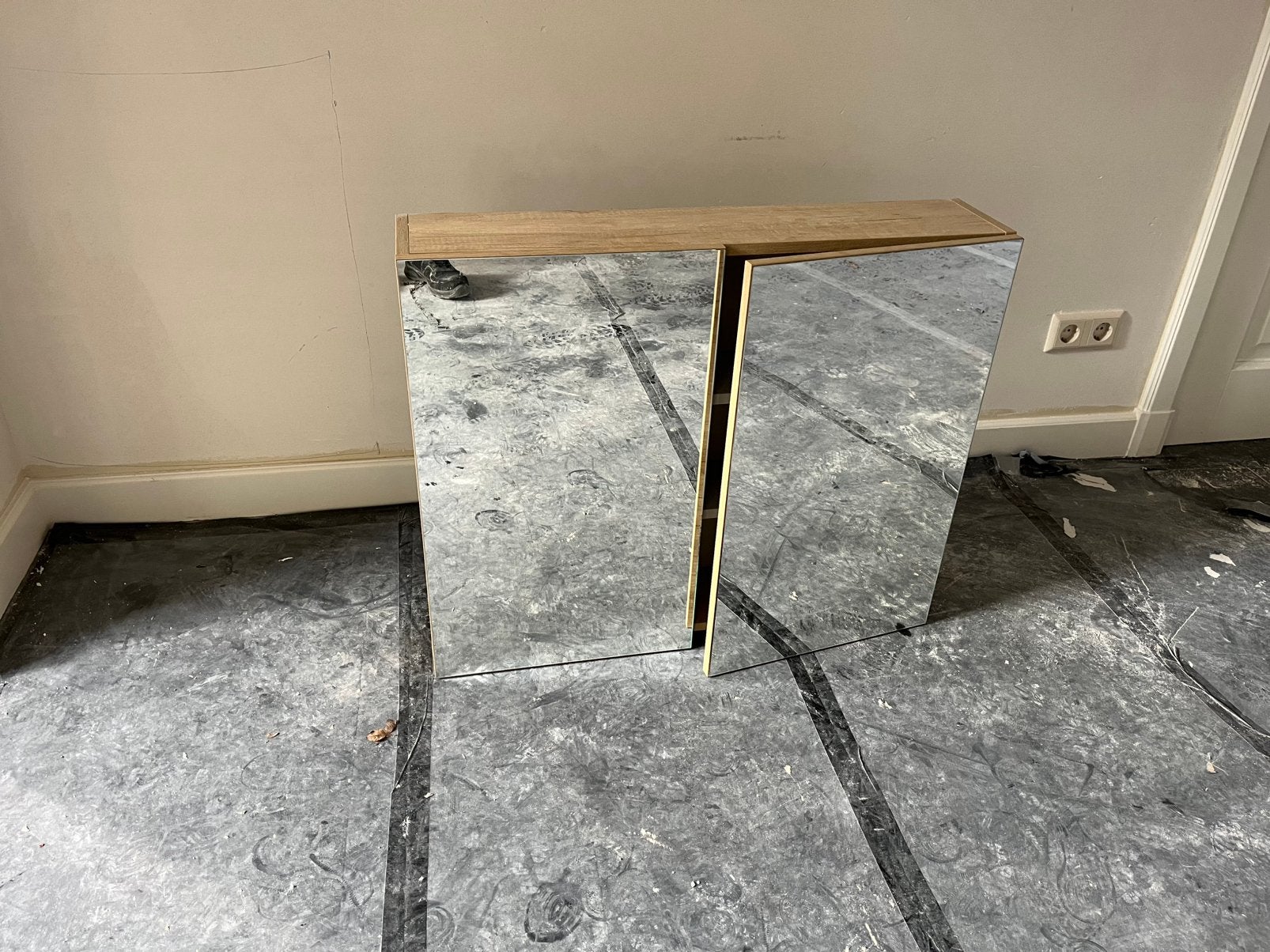 Badkamer kast 80 cm breed, Ophalen, Overige materialen, Minder dan 150 cm, Minder dan 100 cm