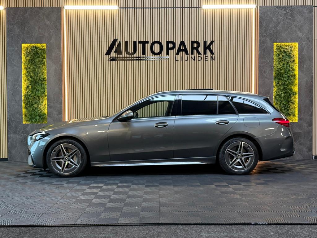 Mercedes-Benz C-klasse Estate 300 e AMG LINE |PANO|360CAM|KE, Automaat, Automatische klimaatregeling, Achterwielaandrijving, 4 cilinders