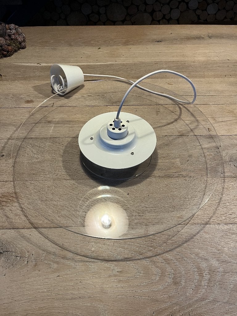 ikea vintage lamp T712 Cirkel 80's space age ufo pendant, Antiek en Kunst, Ophalen of Verzenden