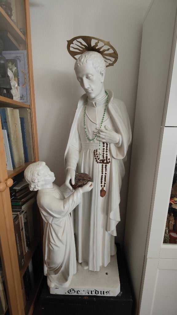 Groot kerkbeeld van Gerardus Majella, Ophalen
