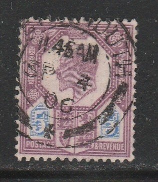 Engeland 1902 - Edward VII, Ophalen, Gestempeld