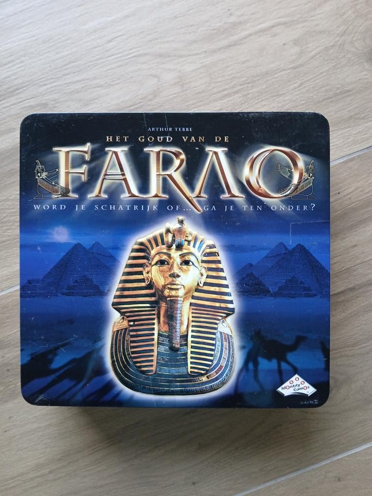 Het goud van de Farao - spel identity games ZGAN, Drie of vier spelers, Ophalen of Verzenden, Zo goed als nieuw, Identity Games