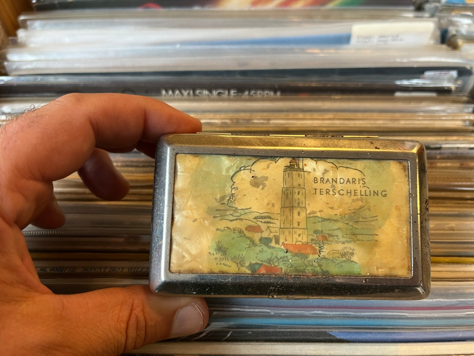 Vintage sigarettendoosje Brandaris Terschelling, Verzamelen, Ophalen of Verzenden
