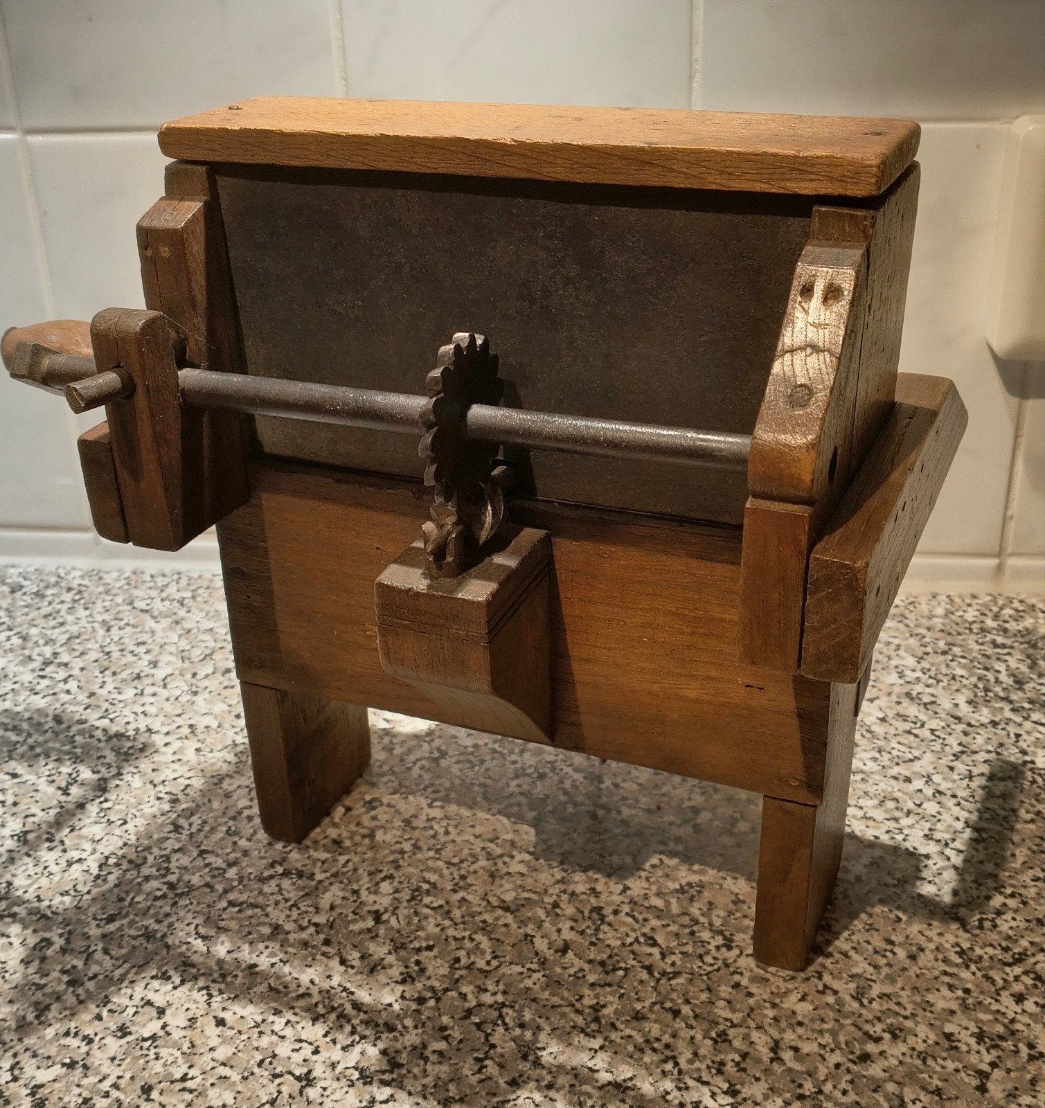 Zeldzame Groninger Snijbonenmolen uit 1920 - Goede Staat, Antiek en Kunst, Ophalen of Verzenden