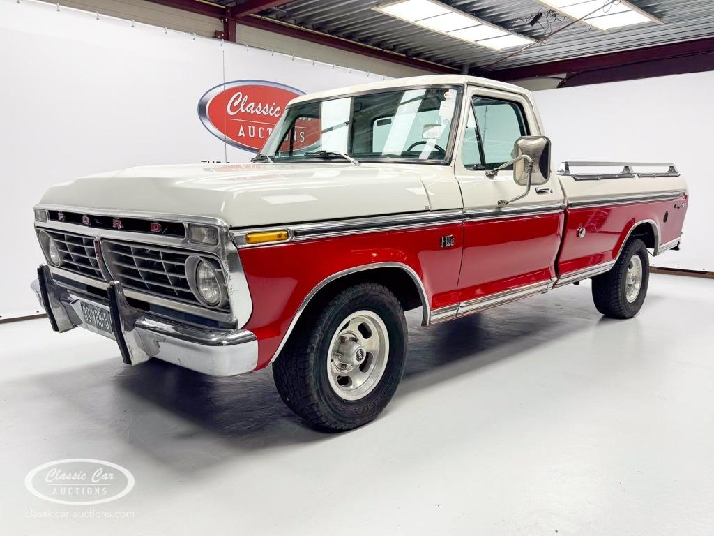 Ford usa F-100 F100 Pickup  - ONLINE AUCTION, Automaat, Overige carrosserieën, Wit, Bedrijf