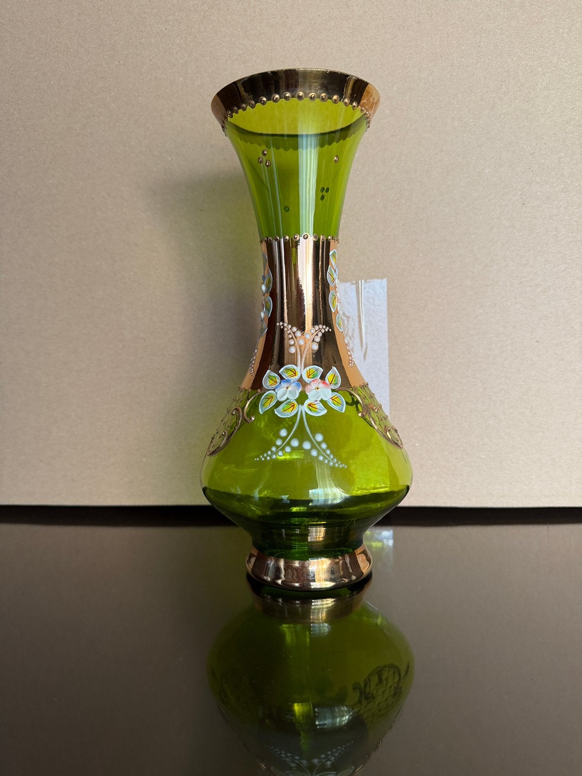 Bohemia antiek glas, Ophalen of Verzenden