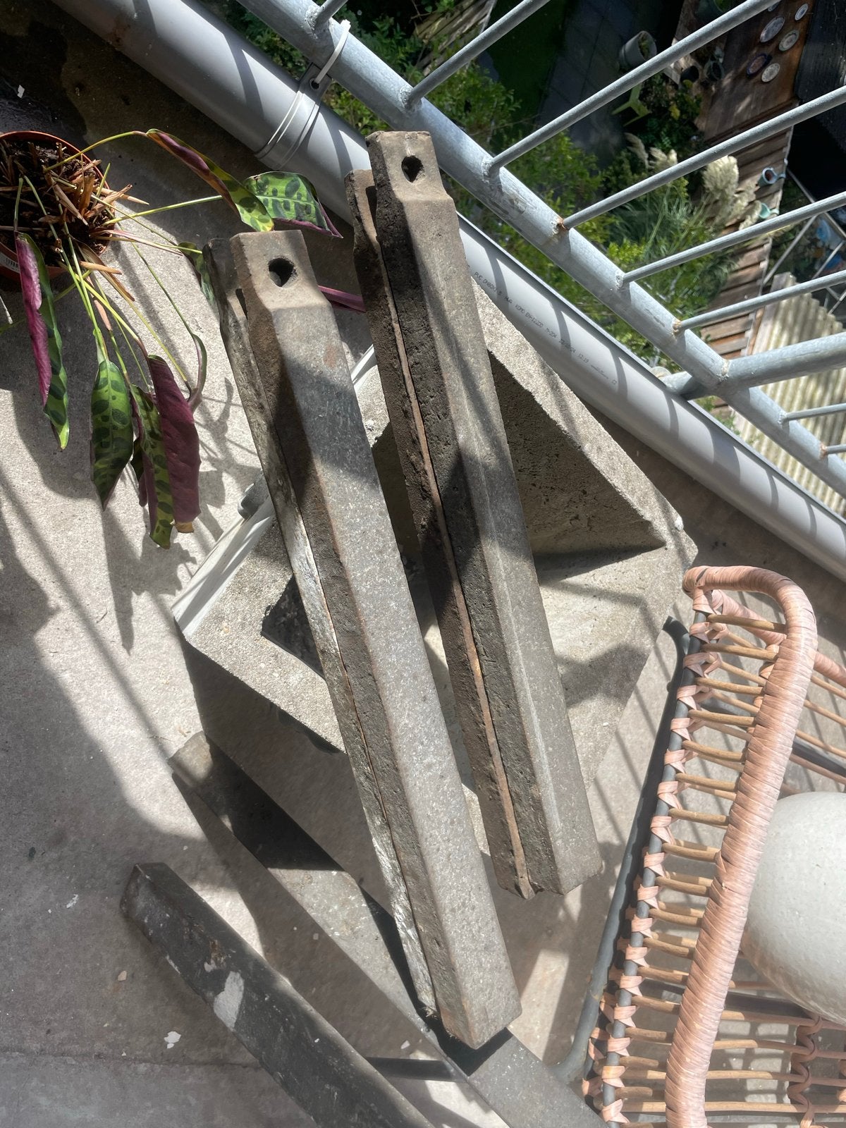 Contragewichten voor schuiframen (6 stuks), Gebruikt, Minder dan 80 cm, Overige typen, Ophalen of Verzenden