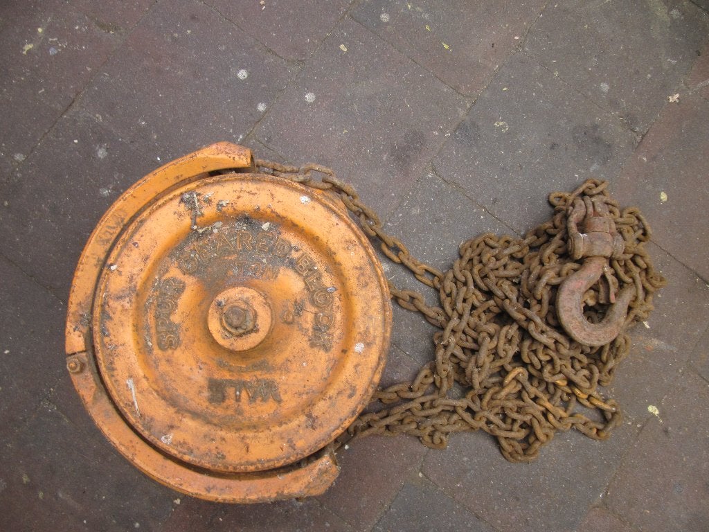 Kettingtakel YALE   2 Ton, Doe-het-zelf en Verbouw, Ophalen, Gebruikt
