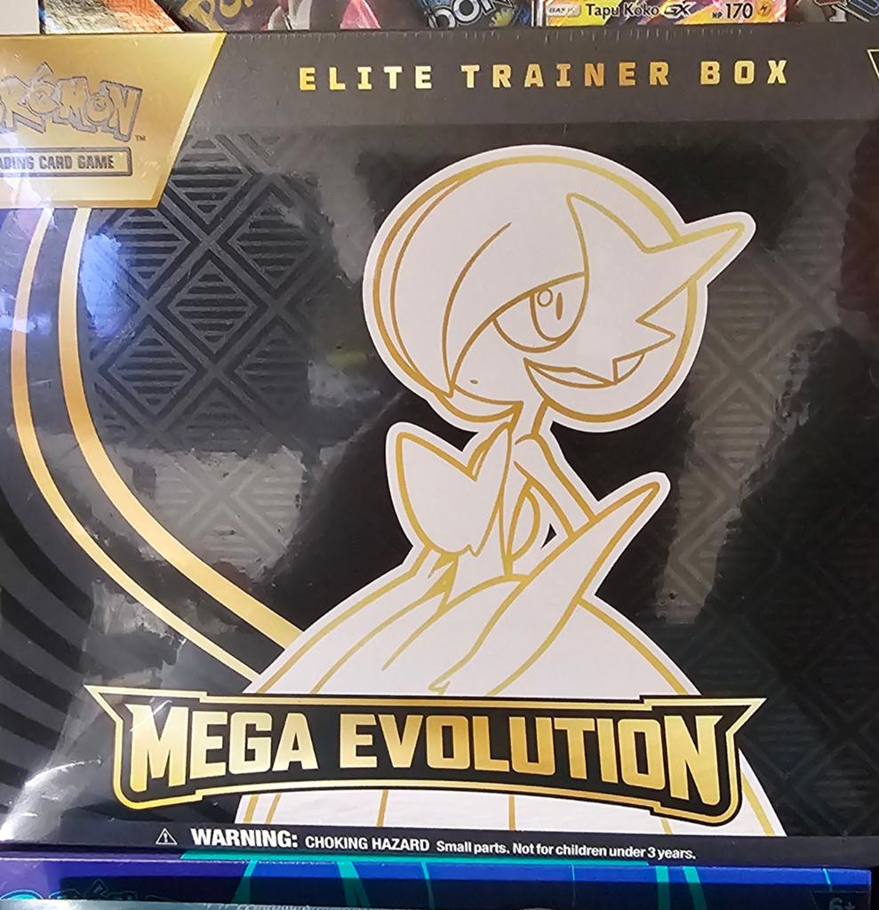 Pokémon Mega Evolution Elite Trainer Box, Ophalen of Verzenden, Nieuw, Overige typen, Foil