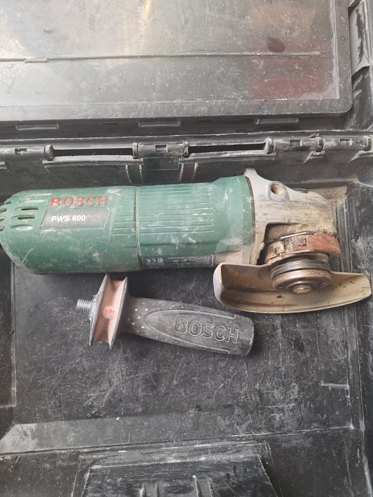 Bosch slijptol/haakse slijper, Ophalen, Gebruikt, 700 tot 1000 watt, Haakse handslijpmachine