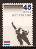 Nederland NVPH nr 1261 postfris Schaatsen, KNSB 1982, Ophalen of Verzenden, Na 1940, Postfris