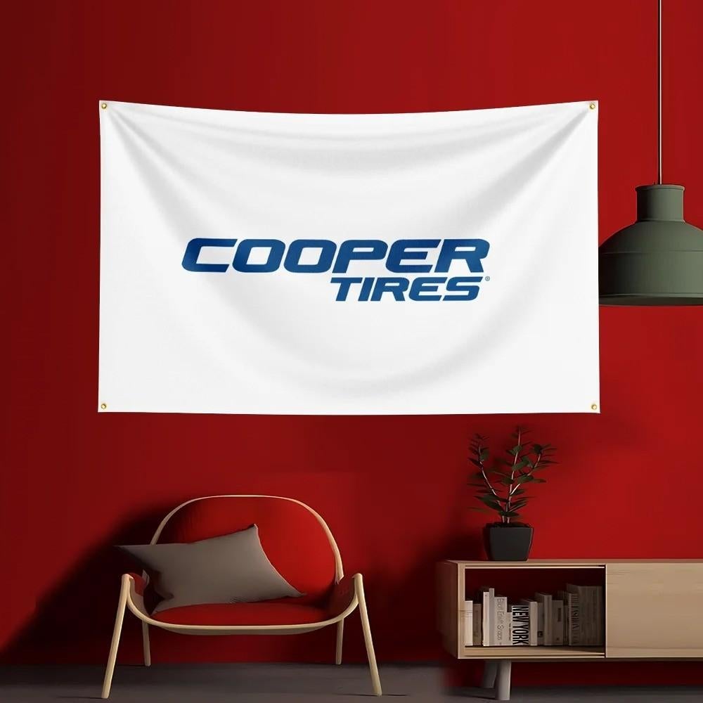 Grote vlaggen Cooper Tires (150x90cm), Ophalen of Verzenden, Nieuw