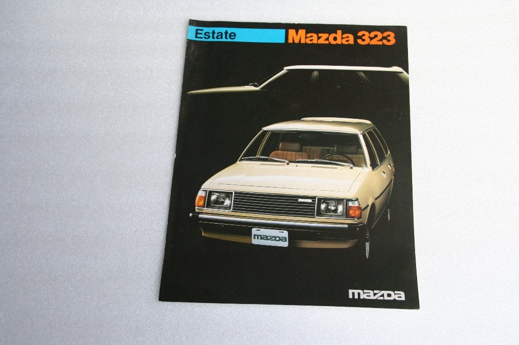 Folder Mazda 323 Estate (12-1980) (18), Ophalen of Verzenden, Nieuw, Mazda