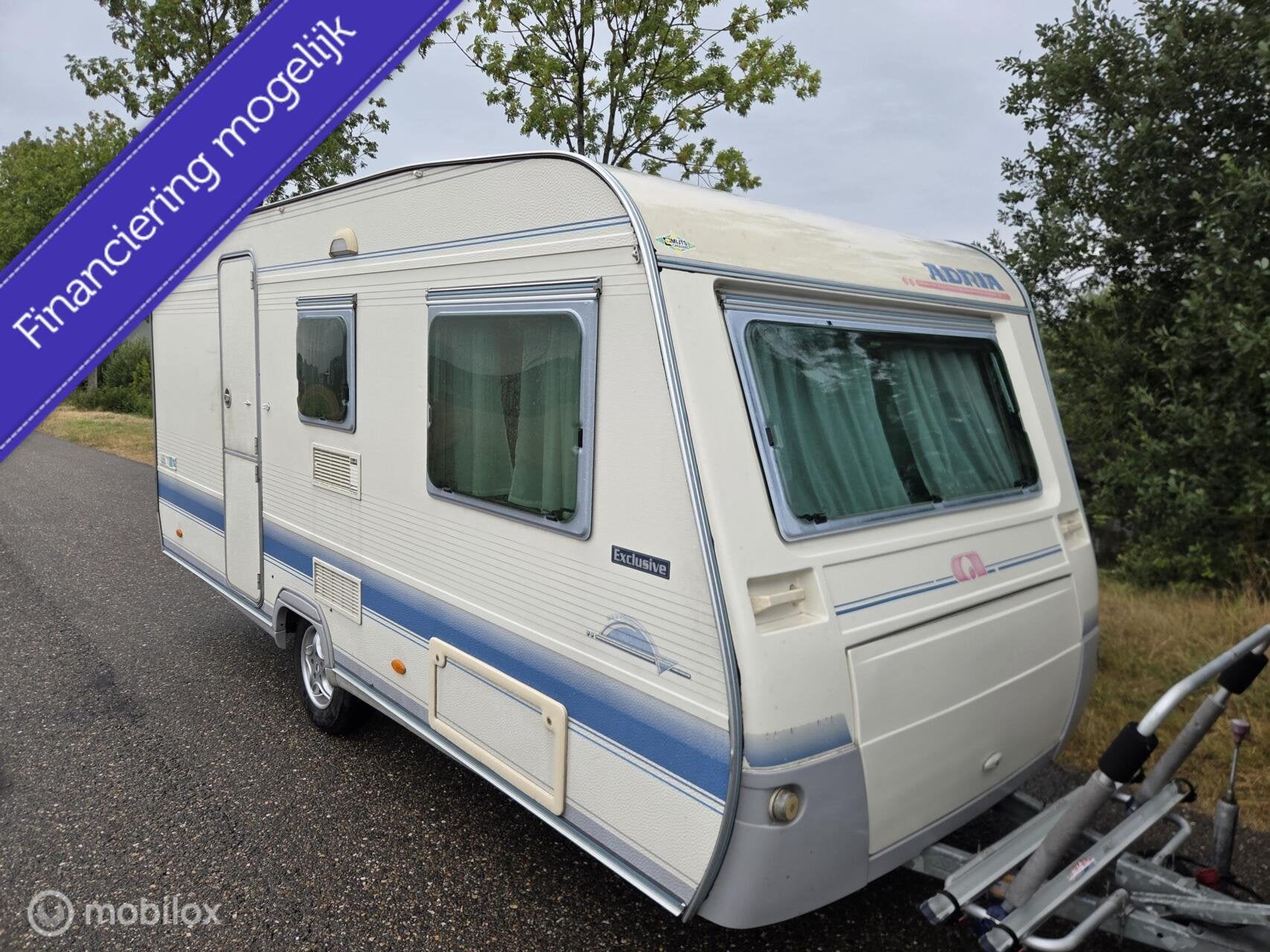 Adria 461 UB stapelbed 5 persoons inruil mogelijk, Koelkast, Bedrijf, 750 - 1000 kg, Adria
