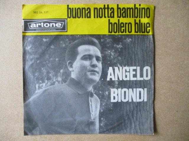 s1203 angelo biondi - buona notta bambino, Ophalen, Gebruikt, Overige genres