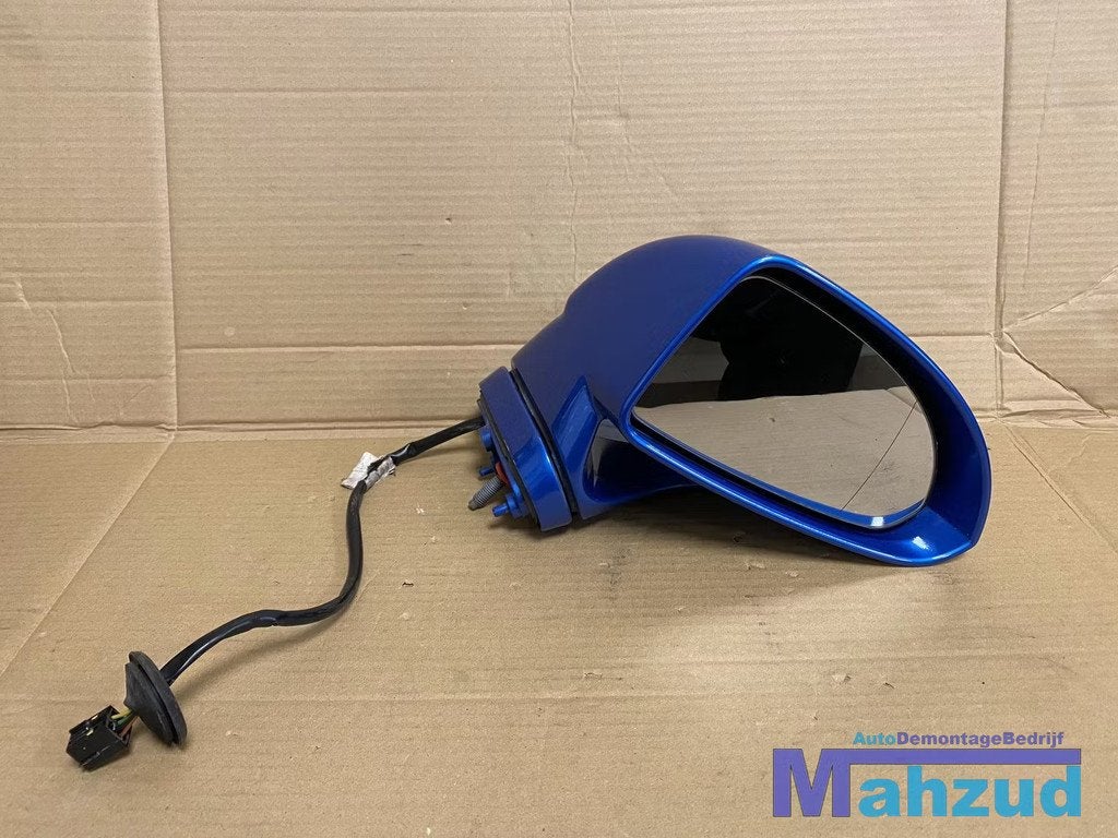 OPEL CORSA D OPC BLAUW Z291 rechts spiegel buitenspiegel 200, Auto-onderdelen, Spiegels, Gebruikt, Opel Automobile GmbH, Ophalen of Verzenden