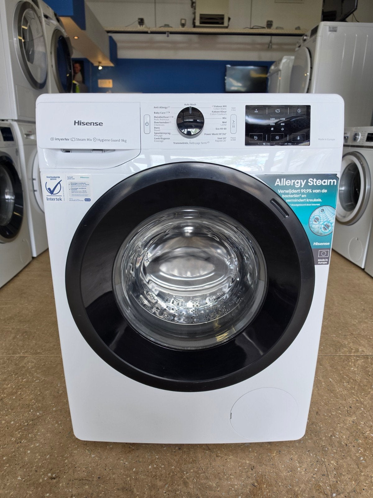 Hisense wasmachine | 9 kilo | A klasse | Gratis thuis 🚚✅️, Jirnsum, 1200 tot 1600 toeren, 8 tot 10 kg, Ophalen of Verzenden