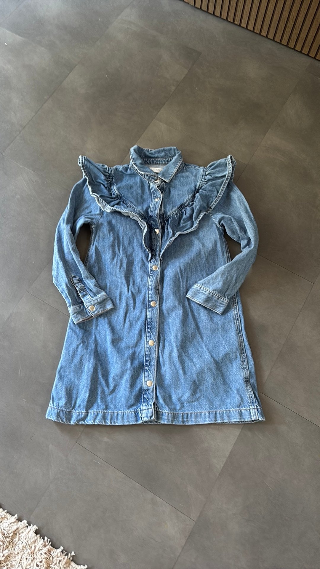 Zara denim jurk maat 140, ., Ophalen of Verzenden, Zo goed als nieuw, .