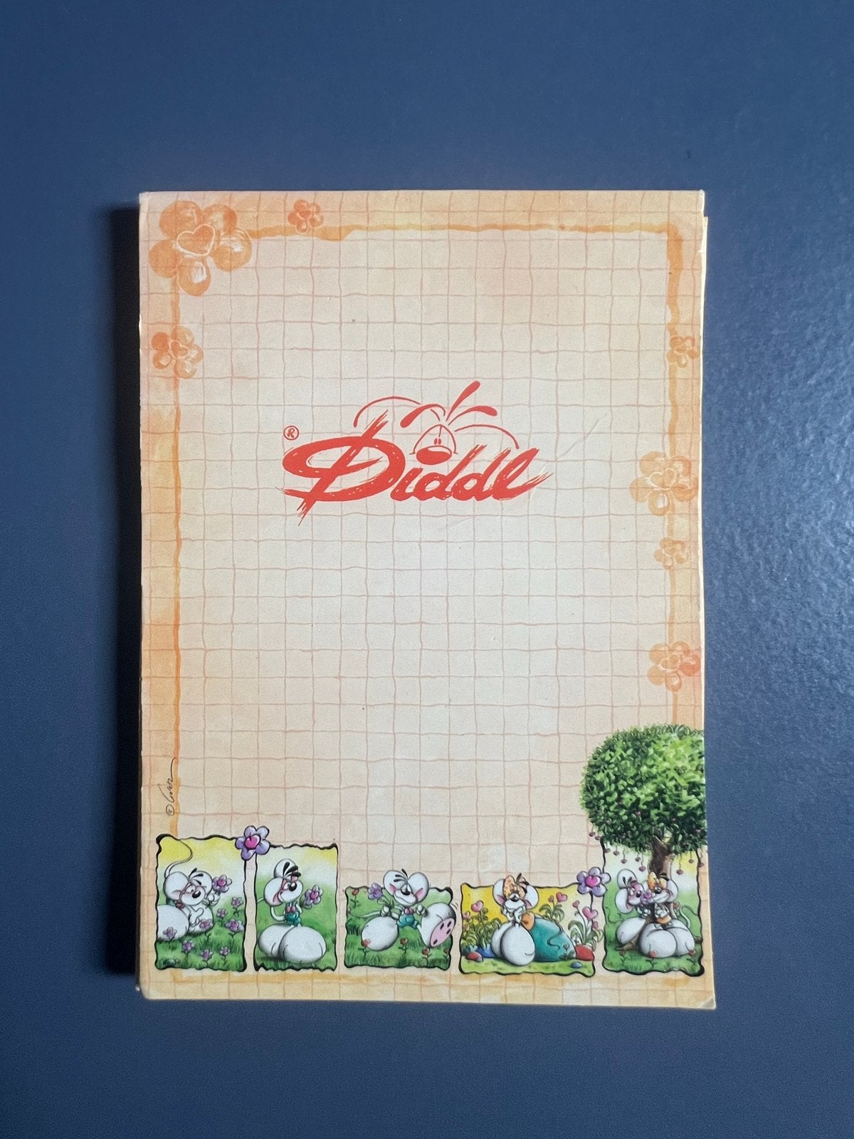 Diddl Cartoon Pad Notitieblok, Ophalen of Verzenden, Verschillende figuren, Nieuw, Papier, Kaart of Schrift