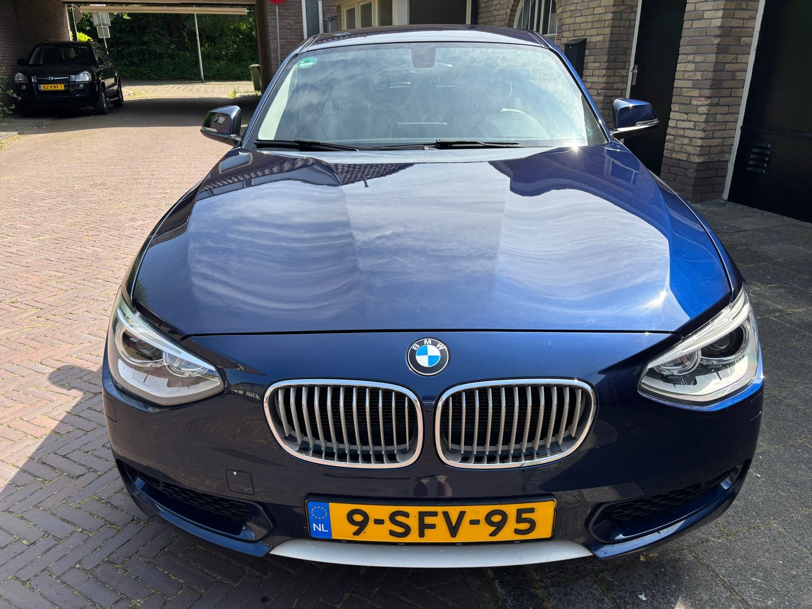 BMW 1-Serie 114I 75KW 5-DR 2013 Blauw, 1-Serie, USB, Achterwielaandrijving, 4 cilinders